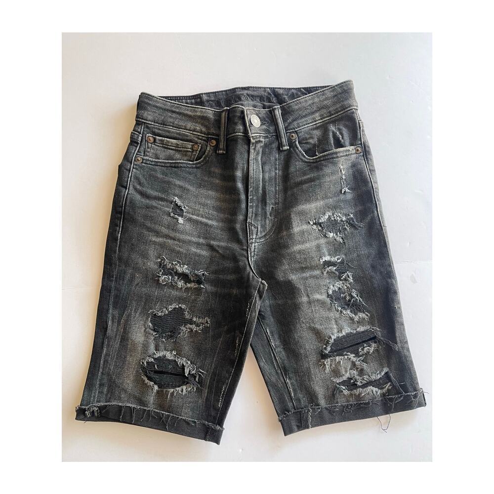 american eagle next level flex ripped shorts mens 26